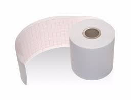 Papel rollo ECG 63mm