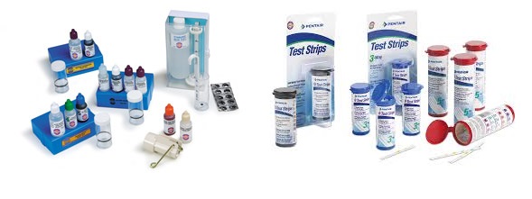 Test de dureza de agua químico