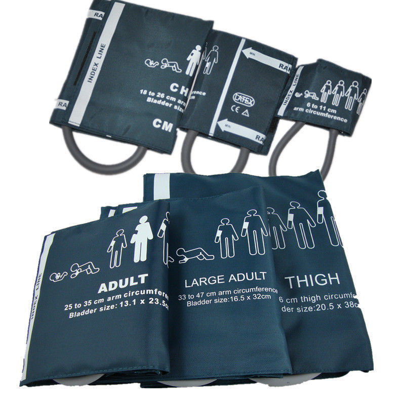 NIBP Cuff doble tubo reutilizables con funda